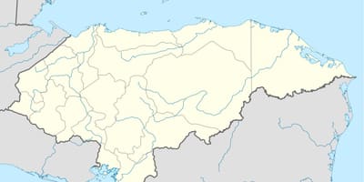 Карта Гондурас